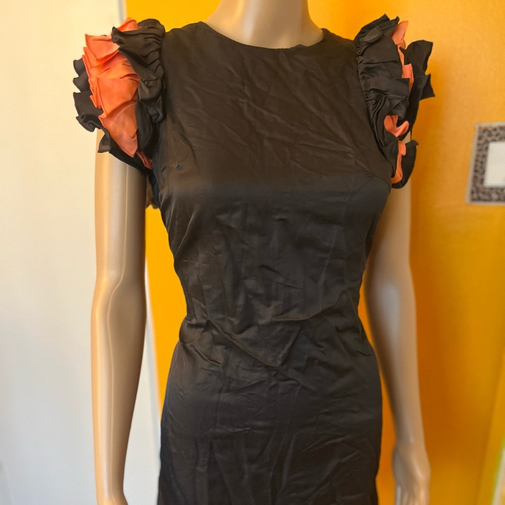 French Connection FCUK sz 6 S Small Grey posh Bodycon Mini Dress